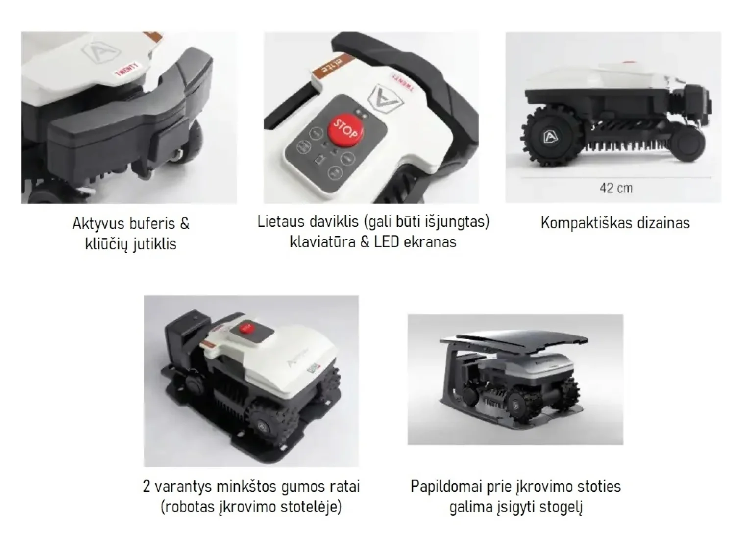 Vejos pjovimo robotas Ambrogio TWENTY Elite S+ - Image 3