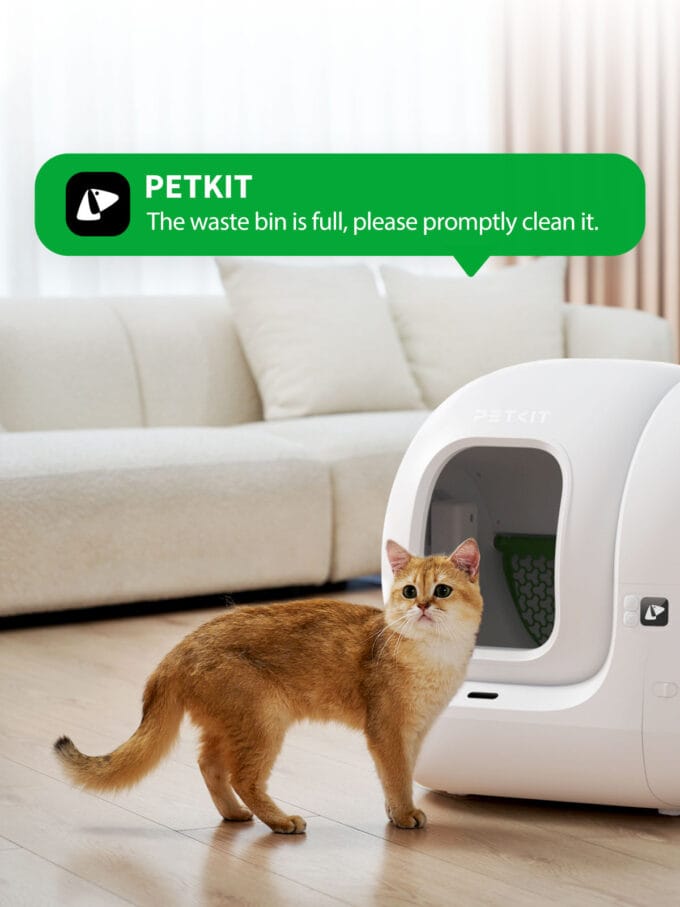 Savaime išsivalantis kačių tualetas-robotas PETKIT Pura MAX 2 - Image 4