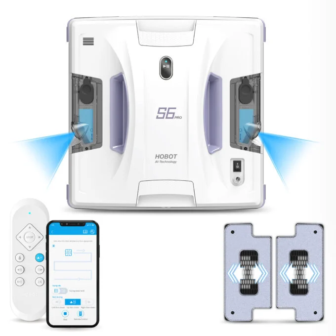 Langų valymo robotas Hobot S6 Pro - Image 8