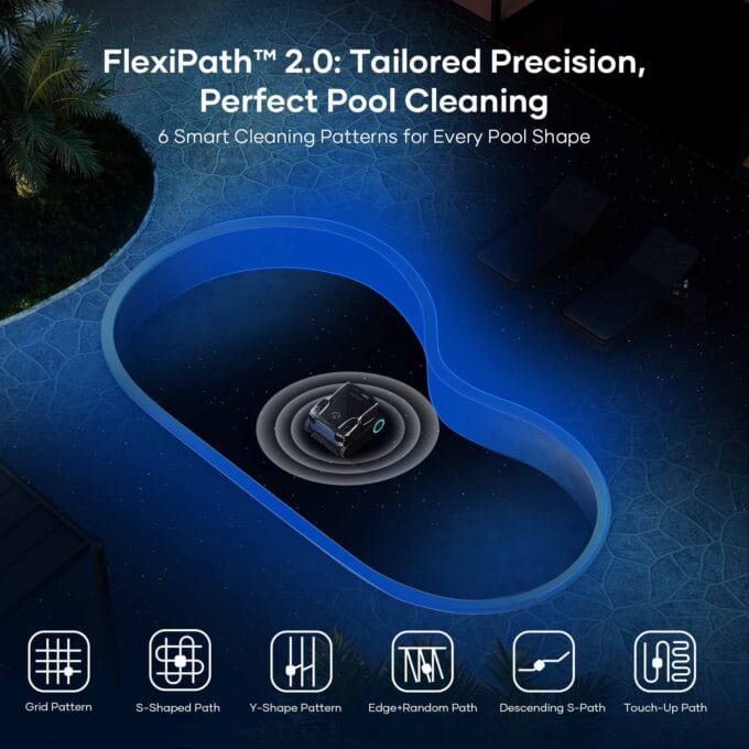 Belaidis baseinų valymo robotas Aiper Scuba X1 Pro Max - Image 11