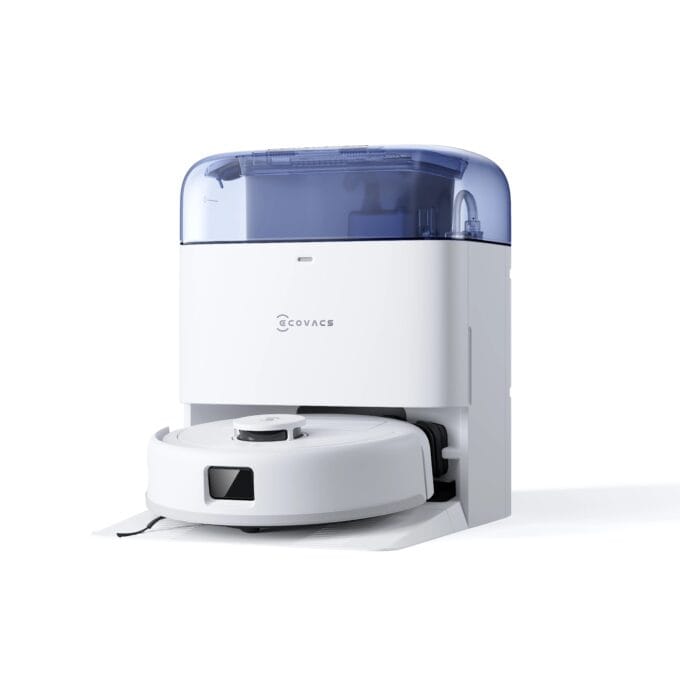 Plaunantis dulkių siurblys robotas Ecovacs DEEBOT MINI BLUE