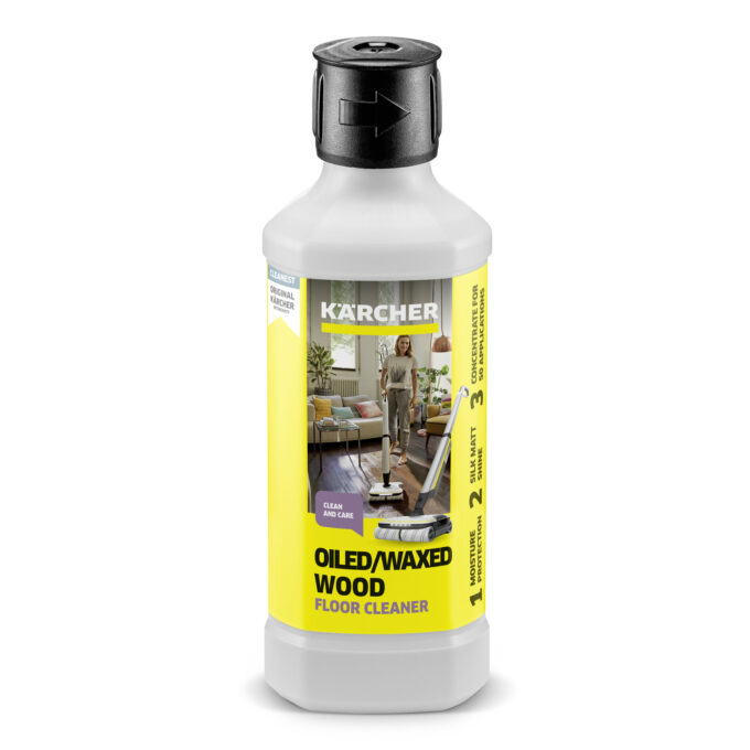 Aliejuotų / vaškuotų grindų valymo ir priežiūros priemonė RM 535, 500ml